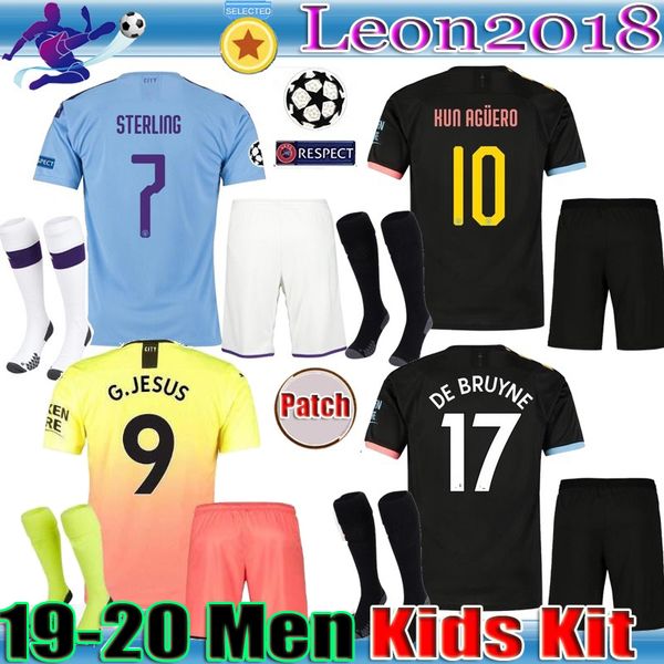 kids kit 19 20 manchester jesus de bruyne kun aguero city soccer jersey 2019 2020 men sane mahrez football jerseys shirt, Black
kids kit 19 20 manchester jesus de bruyne kun aguero city soccer jersey 2019 2020 men sane mahrez football jerseys shirt, Black