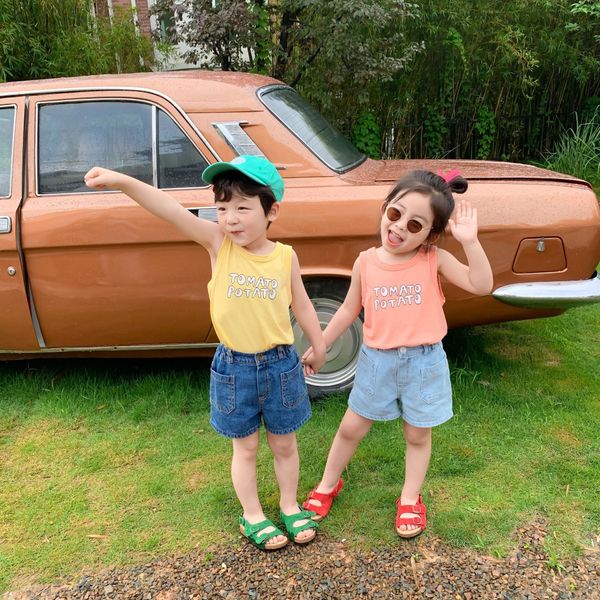 xy.kids girls' sleeveless t-shirt summer vest t-shirt jacket vest boys' thin western style jacket children's wear for childre, Blue
xy.kids girls' sleeveless t-shirt summer vest t-shirt jacket vest boys' thin western style jacket children's wear for childre, Blue