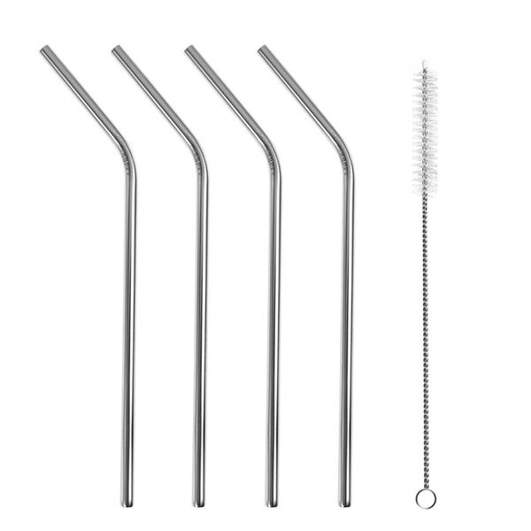6pcs curved stainless steel straw set sucker perfect creative reusable pipet set drinking straw compatible with 20 oz
6pcs curved stainless steel straw set sucker perfect creative reusable pipet set drinking straw compatible with 20 oz