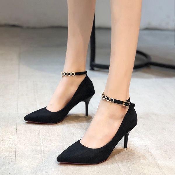 high heels women pumps high platform frosted leather shoes buckle woman elegant party new wedding shoes female w37-77, Black
high heels women pumps high platform frosted leather shoes buckle woman elegant party new wedding shoes female w37-77, Black