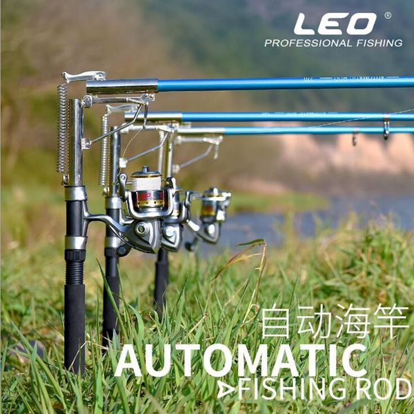 automatic spinning fishing rod sea lake fiberglass fishing rod fish pole 2.1 m, 2.4 m, 2.7 m for fishing sensitive operation
automatic spinning fishing rod sea lake fiberglass fishing rod fish pole 2.1 m, 2.4 m, 2.7 m for fishing sensitive operation