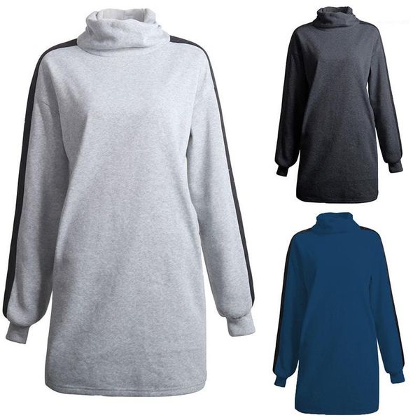 sweatshirts solid color turtleneck womens winter casual womens clothing long style womens, Black
sweatshirts solid color turtleneck womens winter casual womens clothing long style womens, Black