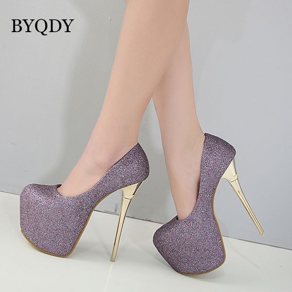 byqdy platform pumps women ultra high stiletto fetish heels shoes round toe glitters sequins nightclub wedding lady shoes, Black
byqdy platform pumps women ultra high stiletto fetish heels shoes round toe glitters sequins nightclub wedding lady shoes, Black
