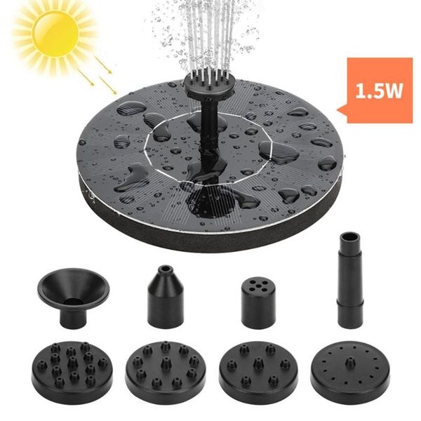 1.5w solar fountain with water flow control switch rechargeable floating fountain for garden pond swimming pool quick delivery
1.5w solar fountain with water flow control switch rechargeable floating fountain for garden pond swimming pool quick delivery