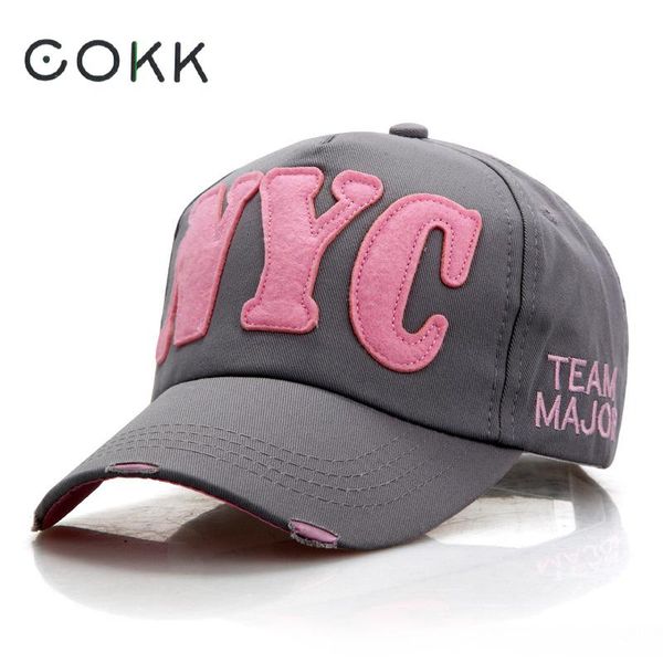 cokk baseball cap women cotton casquette snapback hats for women cap men nyc letter ny baseball summer hat female sport bone, Blue;gray
cokk baseball cap women cotton casquette snapback hats for women cap men nyc letter ny baseball summer hat female sport bone, Blue;gray