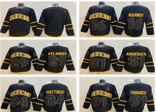 #91 john tavares jersey 16 mitchell marner 29 william nylander 31 frederik andersen 34 auston matthews hockey jerseys, Black;red
#91 john tavares jersey 16 mitchell marner 29 william nylander 31 frederik andersen 34 auston matthews hockey jerseys, Black;red