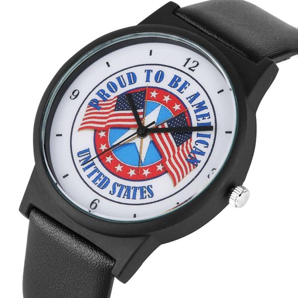 men's watch luxury united states flag proud to be american quartz five-pointed star fashion clock male wristwatch relojes hombre, Slivery;brown
men's watch luxury united states flag proud to be american quartz five-pointed star fashion clock male wristwatch relojes hombre, Slivery;brown