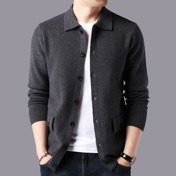 men autumn winter warm cashmere woolen cardigan men coat casual sweater streetwear fashion sweater coat, White;black
men autumn winter warm cashmere woolen cardigan men coat casual sweater streetwear fashion sweater coat, White;black