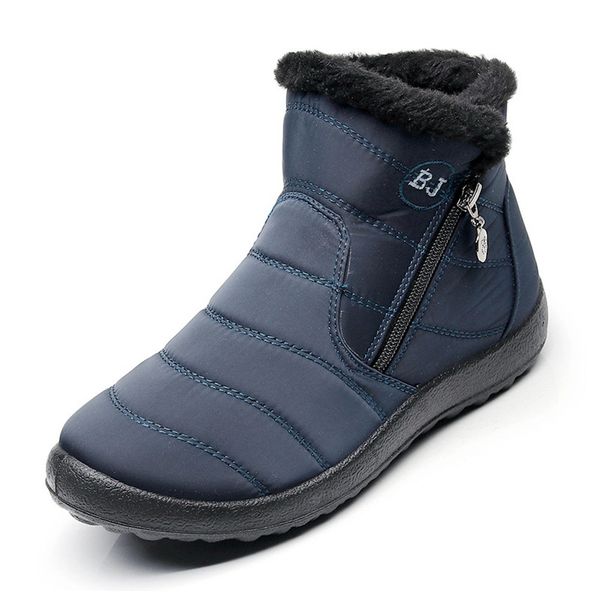 women 2019 shoes woman snow with plush inside botas mujer waterproof plus size 43 winter boots female booties y200114, Black
women 2019 shoes woman snow with plush inside botas mujer waterproof plus size 43 winter boots female booties y200114, Black