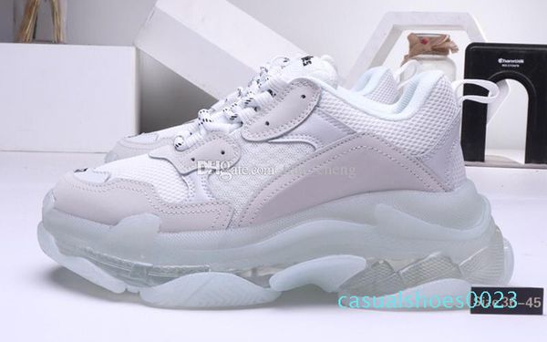 2019 triple s designer sneakers triple-s 3.0 mens casual shoes luxury dad shoes vintage kanye old grandpa tripler women des chaussures c23, Black
2019 triple s designer sneakers triple-s 3.0 mens casual shoes luxury dad shoes vintage kanye old grandpa tripler women des chaussures c23, Black