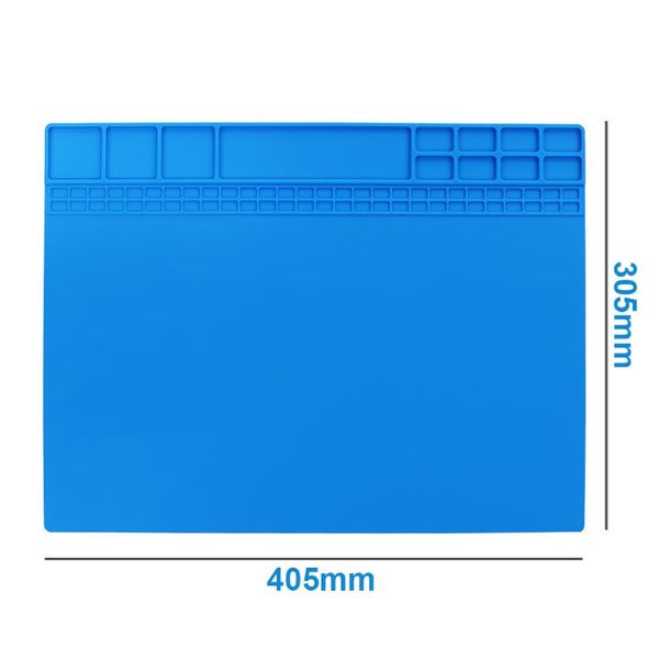 heat insulation working mat heat-resistant bga soldering station repair insulation pad maintenance platform 405 x 305mm
heat insulation working mat heat-resistant bga soldering station repair insulation pad maintenance platform 405 x 305mm