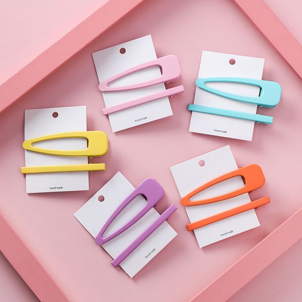 2pcs/set korean girl hair clips for women fluorescence candy color hair styling snap clip hairpins metal bb clip accessories
2pcs/set korean girl hair clips for women fluorescence candy color hair styling snap clip hairpins metal bb clip accessories