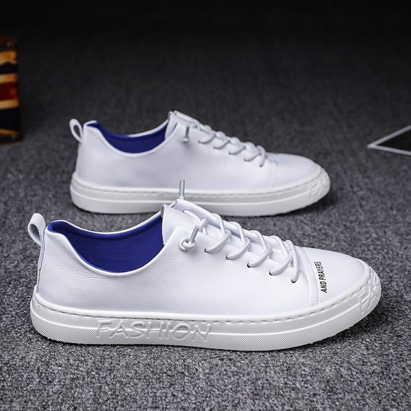 men's casual shoes light board shoes men white student flat men sneakers comfortable soft bottom vulcanize, Black
men's casual shoes light board shoes men white student flat men sneakers comfortable soft bottom vulcanize, Black