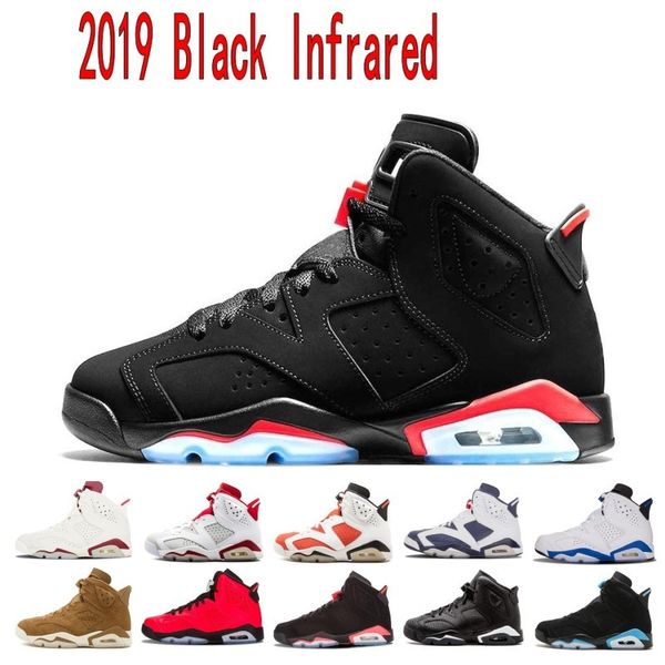 2019 Infrared 6 6s Men Basketball Shoes Bred Tinker UNC White Black Cat Carmine Gatorade Maroon Designer Trainer Sport Sneakers Size 41-47
2019 Infrared 6 6s Men Basketball Shoes Bred Tinker UNC White Black Cat Carmine Gatorade Maroon Designer Trainer Sport Sneakers Size 41-47