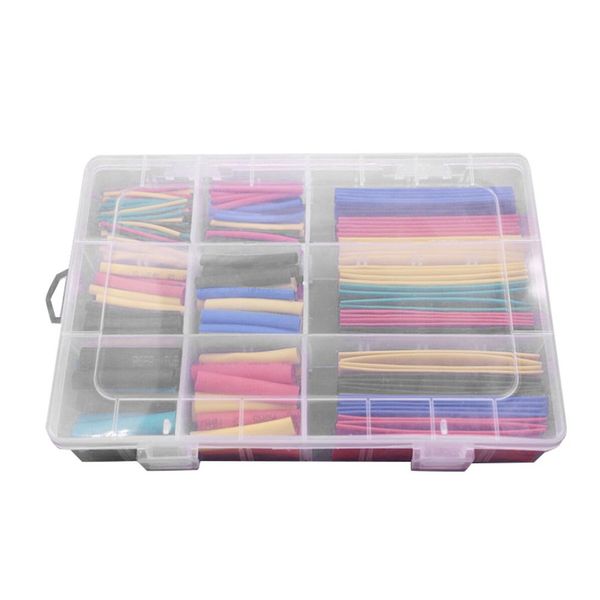 328pcs/box polyolefin shrinking assorted heat shrinkable tube wrap wire heat shrink tubing insulated sleeving tubing set sale
328pcs/box polyolefin shrinking assorted heat shrinkable tube wrap wire heat shrink tubing insulated sleeving tubing set sale