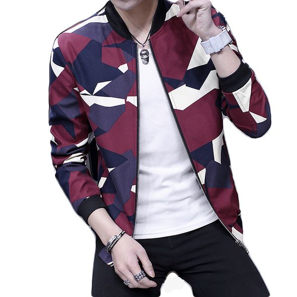fashion man clothes 2019 spring korean version new baseball jacket camouflage coatveste casual slim fit male windbreaker, Black;brown
fashion man clothes 2019 spring korean version new baseball jacket camouflage coatveste casual slim fit male windbreaker, Black;brown