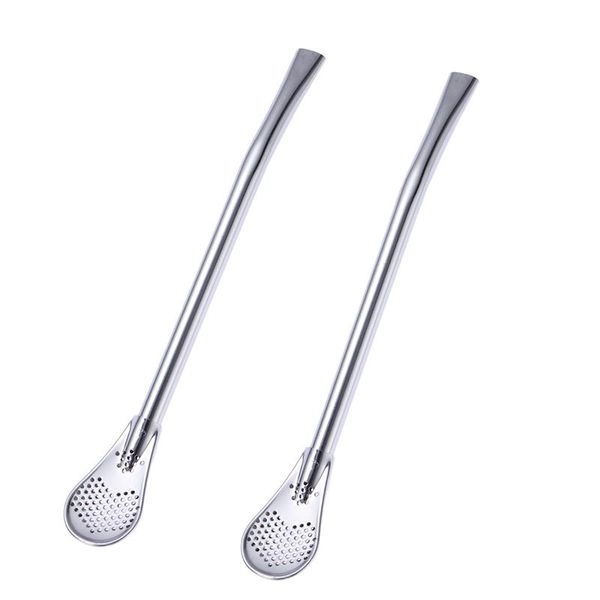 2 pcs/pack creative stainless steel metal spoon straw resuable washable straw spoons cocktail spoon set for coffee dessert
2 pcs/pack creative stainless steel metal spoon straw resuable washable straw spoons cocktail spoon set for coffee dessert