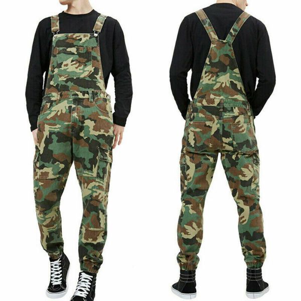 2020 men's pants camo print dungarees work overalls bib and brace camouflage combat jumpsuit pants autumn clothing, Black
2020 men's pants camo print dungarees work overalls bib and brace camouflage combat jumpsuit pants autumn clothing, Black