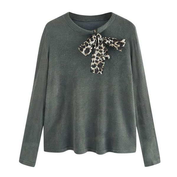 jaycosin fashion women casual simple long sleeve thick needle leopard sweater stylish comfortable soft solid color sweater, White;black
jaycosin fashion women casual simple long sleeve thick needle leopard sweater stylish comfortable soft solid color sweater, White;black