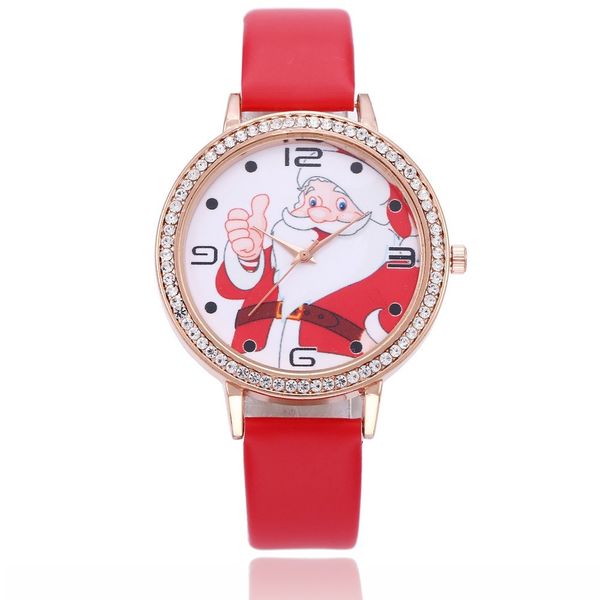 2020 new year watches girl and boy students watch with diamond christmas gift santa claus ladies leather quartz watch, Slivery;brown
2020 new year watches girl and boy students watch with diamond christmas gift santa claus ladies leather quartz watch, Slivery;brown