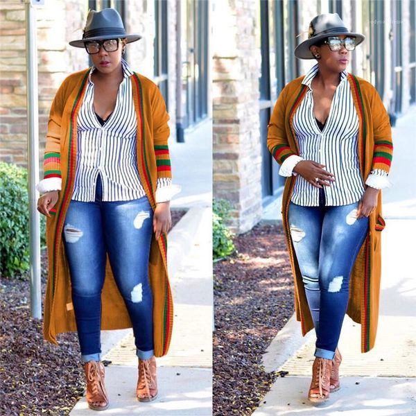 ribbon plus size spring ladies designer cardigan coats female clothing red green stripe long womens outerwear, Black
ribbon plus size spring ladies designer cardigan coats female clothing red green stripe long womens outerwear, Black