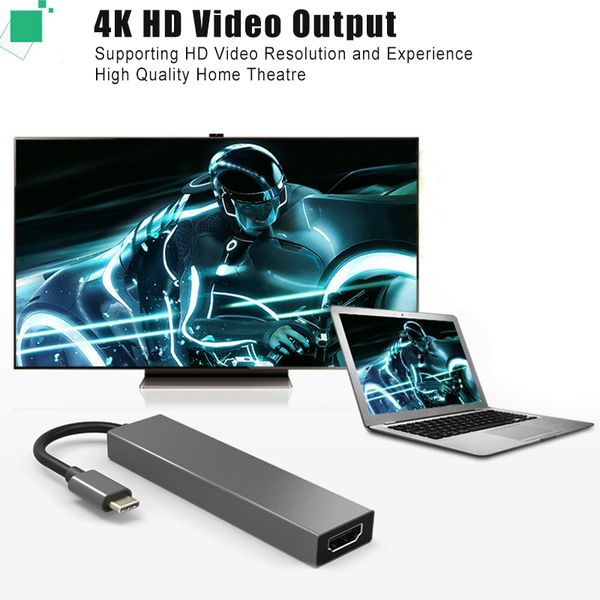 multi function type-c to hdmi usb hub audio adapter for pc computer lapnotebook lsmk99
multi function type-c to hdmi usb hub audio adapter for pc computer lapnotebook lsmk99