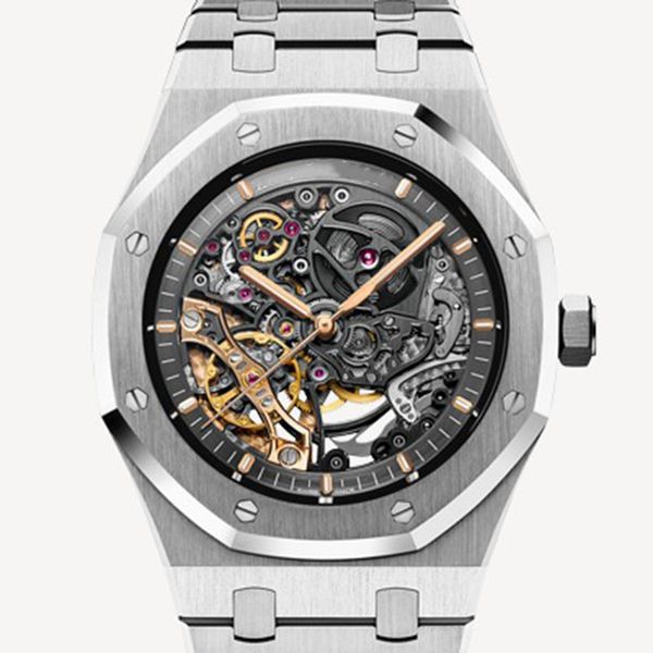 luxury rose gold fashion men automatic movement skeleton mens designer watches wristwatches orologio di lusso royal oaks watch montre, Slivery;brown
luxury rose gold fashion men automatic movement skeleton mens designer watches wristwatches orologio di lusso royal oaks watch montre, Slivery;brown