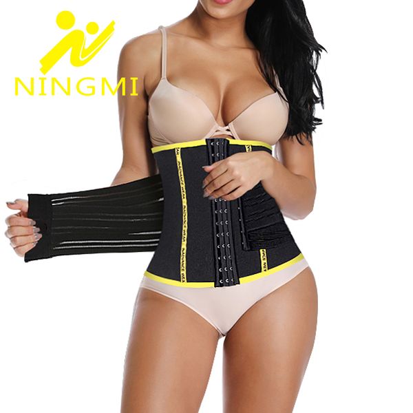 ningmi неопрена shapewear тонкой талии тренер тела формирователи женщины вытягивать ремень фирма пластика триммер пояс корсет для похудения, Black;white
ningmi неопрена shapewear тонкой талии тренер тела формирователи женщины вытягивать ремень фирма пластика триммер пояс корсет для похудения, Black;white