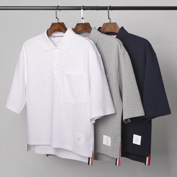 бренд летняя мода хлопка пике вязать негабаритные-fit polo-shirt левая грудь большой карман рбг полосатая сторона вентс мужской женский polo, White;black
бренд летняя мода хлопка пике вязать негабаритные-fit polo-shirt левая грудь большой карман рбг полосатая сторона вентс мужской женский polo, White;black
