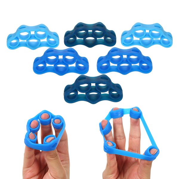 6pcs hand finger resistance bands finger stretcher exerciser grip strength wrist exercise trainer workout equipment
6pcs hand finger resistance bands finger stretcher exerciser grip strength wrist exercise trainer workout equipment