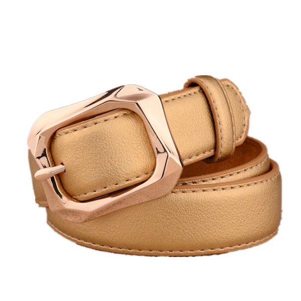pin buckle gold women's belt elegant female belt korean style jeans waistband cowskin classic casual belts women, Black;brown
pin buckle gold women's belt elegant female belt korean style jeans waistband cowskin classic casual belts women, Black;brown