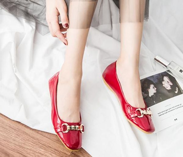 2019 women's shoes in spring and autumn with new style flat bottom square head@2170, Black
2019 women's shoes in spring and autumn with new style flat bottom square head@2170, Black