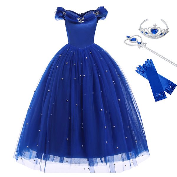 cinderella princess girls dress fairy tales deluxe cosplay costume sleeveless blue gown kids party halloween birthday clothes, Red;yellow
cinderella princess girls dress fairy tales deluxe cosplay costume sleeveless blue gown kids party halloween birthday clothes, Red;yellow