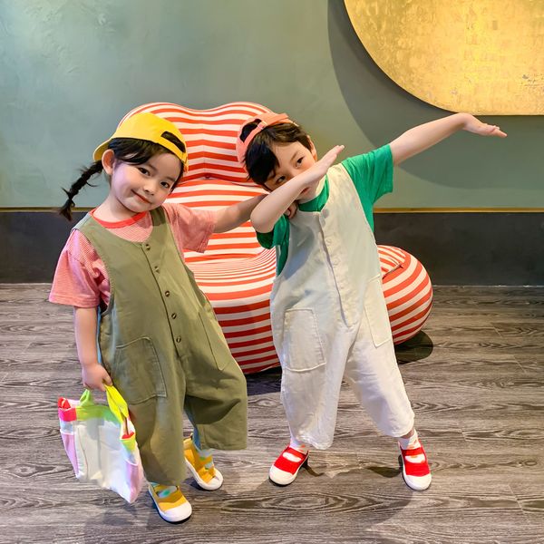 2020 korea style girls boys overall pants summer kids pants 1-6 years, Blue
2020 korea style girls boys overall pants summer kids pants 1-6 years, Blue