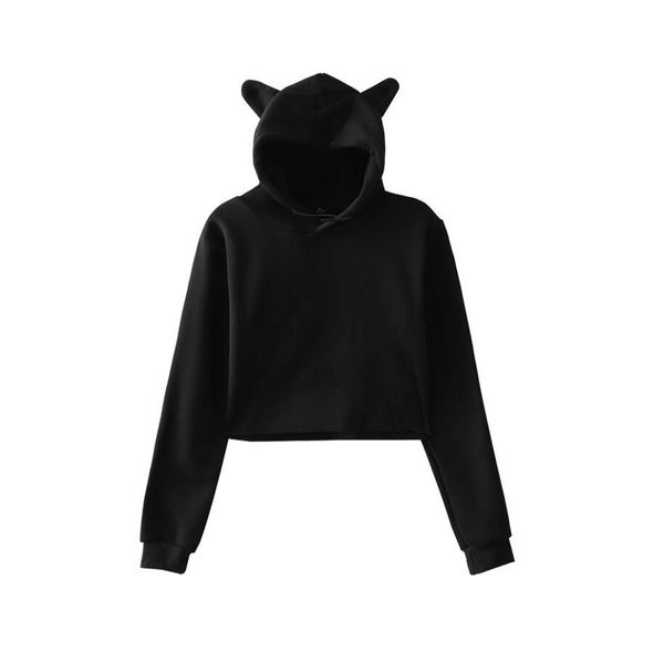 cute womens sweatshirts hoodie crop solid cat ear long sleeve cropped sweatshirt hooded pullover tolstovka long sleeve, Black
cute womens sweatshirts hoodie crop solid cat ear long sleeve cropped sweatshirt hooded pullover tolstovka long sleeve, Black