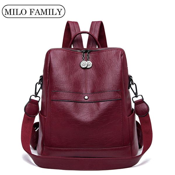 soft pu leather backpacks for women sac a dos ladies casual travel backbag ladies mochilas school backpack
soft pu leather backpacks for women sac a dos ladies casual travel backbag ladies mochilas school backpack