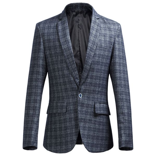 2018 new men's plaid suit jackets large size s m xl 2xl 5xl 6xl blue grey fashion business youth casual wear men suits blazers, White;black
2018 new men's plaid suit jackets large size s m xl 2xl 5xl 6xl blue grey fashion business youth casual wear men suits blazers, White;black