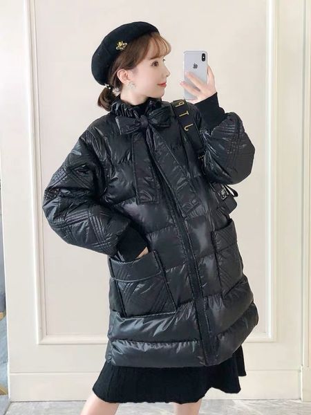 Pregnant Women Winter Bow Collar Cotton-padded Clothes Thick Warm Down Jackets With Pockets Fashion Maternity Outwear Jackets
Pregnant Women Winter Bow Collar Cotton-padded Clothes Thick Warm Down Jackets With Pockets Fashion Maternity Outwear Jackets