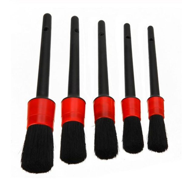 car cleaning tool 5pcs natural boar hair car detailing brushes set for interior gap rims dashboard wheel air vent trim
car cleaning tool 5pcs natural boar hair car detailing brushes set for interior gap rims dashboard wheel air vent trim