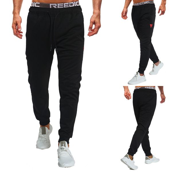 fashion men sweatpants joggers sport letter print lashing belts casual pants loose sweatpants drawstring pants pantalones hombre, Black
fashion men sweatpants joggers sport letter print lashing belts casual pants loose sweatpants drawstring pants pantalones hombre, Black