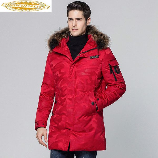 winter jacket men fashions men's duck down jacket racoon fur collar long camouflage red coat casaco masculino kj561, Black
winter jacket men fashions men's duck down jacket racoon fur collar long camouflage red coat casaco masculino kj561, Black