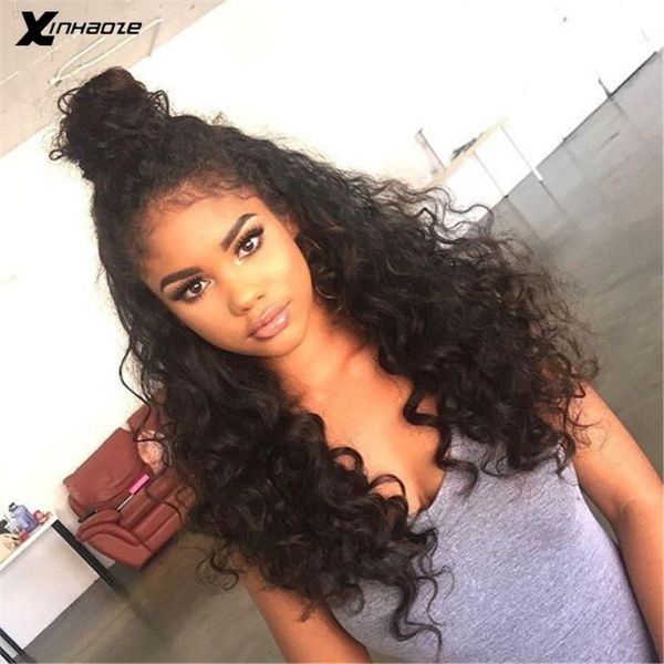 xinhaoze loose wave 13x6 lace front with natural hairline brazilian 100% human hair wigs with baby hair for women, Black;brown
xinhaoze loose wave 13x6 lace front with natural hairline brazilian 100% human hair wigs with baby hair for women, Black;brown