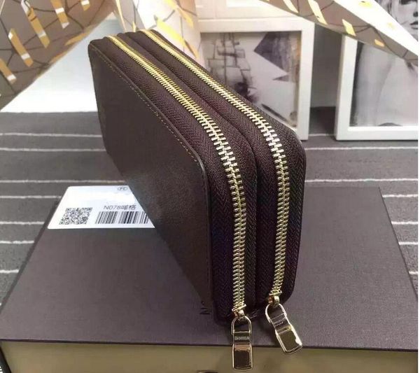 Wholesale 078 classic standard wallet men women long purse money bag double zipper pouch coin pocket note compartment
Wholesale 078 classic standard wallet men women long purse money bag double zipper pouch coin pocket note compartment