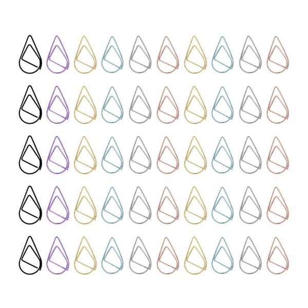 50x paperclips bookmark water drop shape birthday gifts child stationery 34 x 20 mm
50x paperclips bookmark water drop shape birthday gifts child stationery 34 x 20 mm