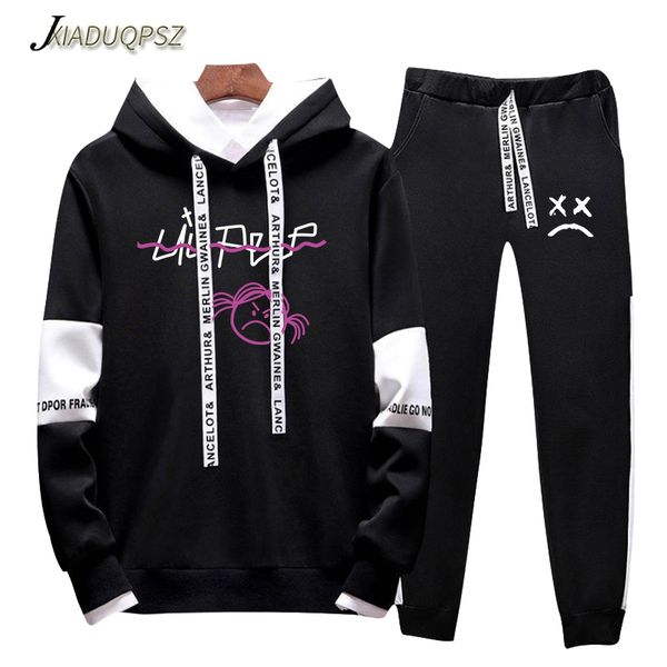 2018 autumn/winter love lil.peep hip hop hoodies sweatshirts and sweatpants men two piece set streetwear hooded suit velvet, Black
2018 autumn/winter love lil.peep hip hop hoodies sweatshirts and sweatpants men two piece set streetwear hooded suit velvet, Black
