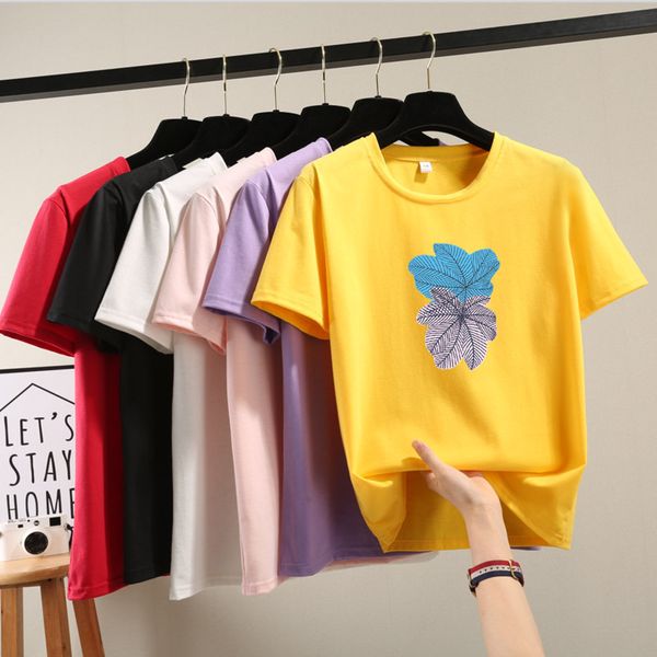 2019 cotton print sleeve t summer letter women t-shirt tees shirt short white t-shirt s-xxl black women fashion fkdnq
2019 cotton print sleeve t summer letter women t-shirt tees shirt short white t-shirt s-xxl black women fashion fkdnq