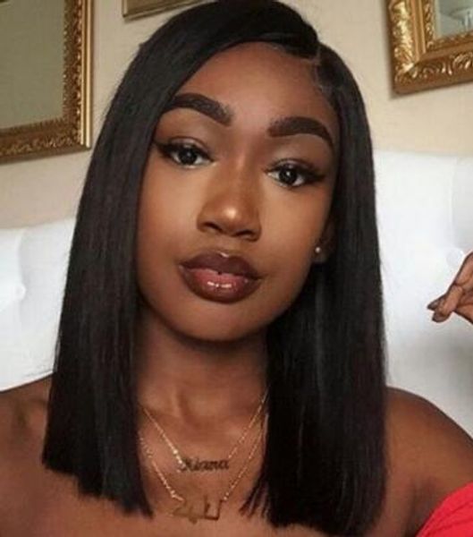 2021 ably lace front human wigs brazilian straight short bob pre plucked with baby hair remy wig for black, Black;brown
2021 ably lace front human wigs brazilian straight short bob pre plucked with baby hair remy wig for black, Black;brown