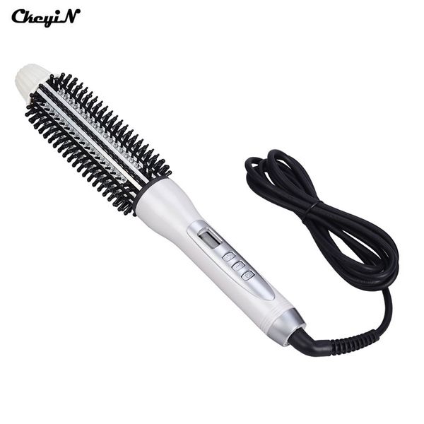 professional ceramic anion hair curler straightener heat comb electric lcd hair brush curling comb round large roller waver
professional ceramic anion hair curler straightener heat comb electric lcd hair brush curling comb round large roller waver