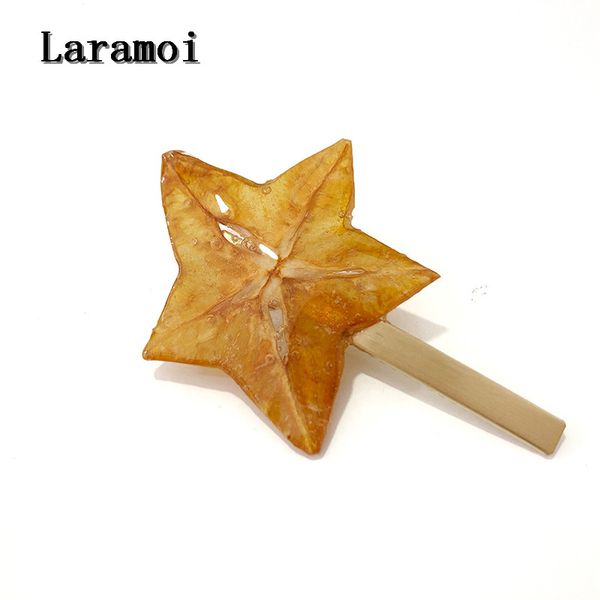 laramoi new fashion carambola women hair clip real plant hair barrette girls hairpin styling accessories, Golden;white
laramoi new fashion carambola women hair clip real plant hair barrette girls hairpin styling accessories, Golden;white