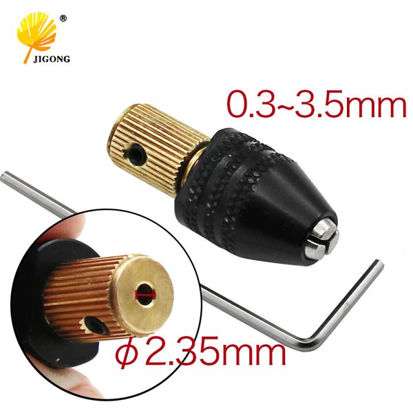 2.35mm electric motor shaft mini chuck fixture clamp 0.3mm-3.5mm small to drill bit micro chuck fixing device
2.35mm electric motor shaft mini chuck fixture clamp 0.3mm-3.5mm small to drill bit micro chuck fixing device